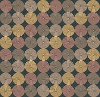 ethnic seamless pattern with spirals