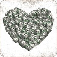 In love with money