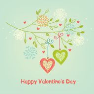 Valentine greeting card N30