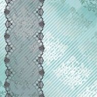Silver and blue background with seamless lace