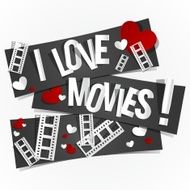 I Love Movies Banners