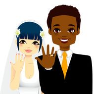 Newlywed Couple Rings