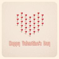 Valentines Day card N173