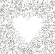 Floral decor N276