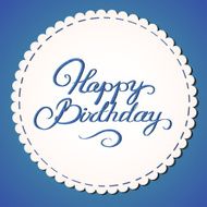 Happy Birthday card N173