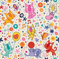 kittens pattern N2