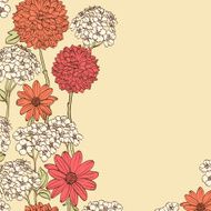 Floral background with place for text N27