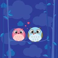 Love owls dating in the woods