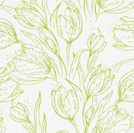 Seamless Floral Pattern N1541