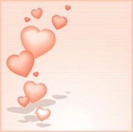 Floating hearts N2