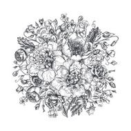 Bouquet of summer flowers N10