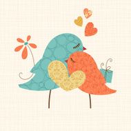 Embracing Birds