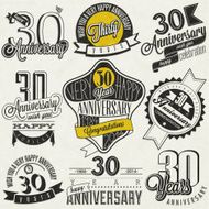 Vintage style 30 anniversary collection