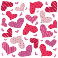 Heart Seamless Pattern (vector)