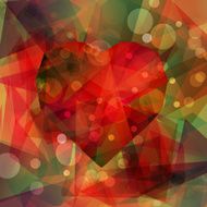abstract heart pattern background