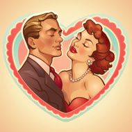 Romantic couple N22