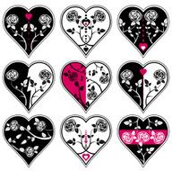 nine lovely heart