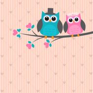 Owls In Love N15