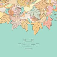Beautiful bouquet in vector Hand drawn vector illustration N6