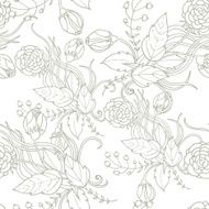 floral seamless pattern N748