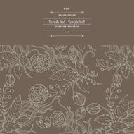 Floral decor N289