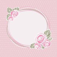 Vintage invitation card N131