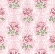 Seamless pattern - roses N2