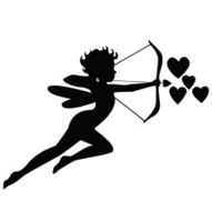 Cupid with Heart Arrow