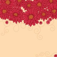 Floral background with place for text N28