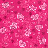 Pink and bright seamless pattern