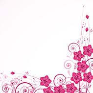 Floral background N1059