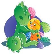 Dragon and bunny