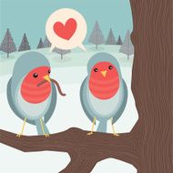 Robins worm and love