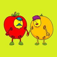 Apple and Orange