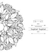 Floral decor N297