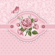 Background with roses N29