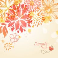 Floral background N1061