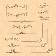 Decorative design elements N3