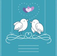 Birds in love N44