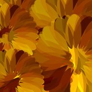 abstract flower pattern background