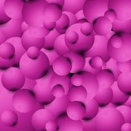 purple 3D ball background