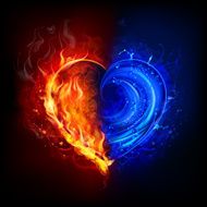 Heart in water and fire
