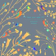 Floral decor N301