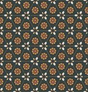 seamless pattern with arrows and ethnic symbols N2