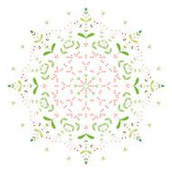 Floral decor N302