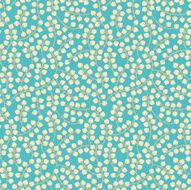 Retro floral branch seamless