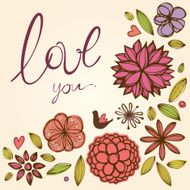 Love you card N10