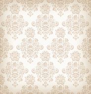Seamless floral retro pattern