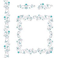 Vintage decorative elements N4
