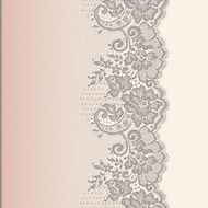 Lace Ribbon Vertical Seamless Pattern Gradient Background